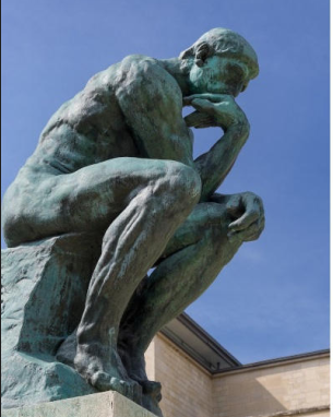 The Thinker Rodin 1880 Creative Commons